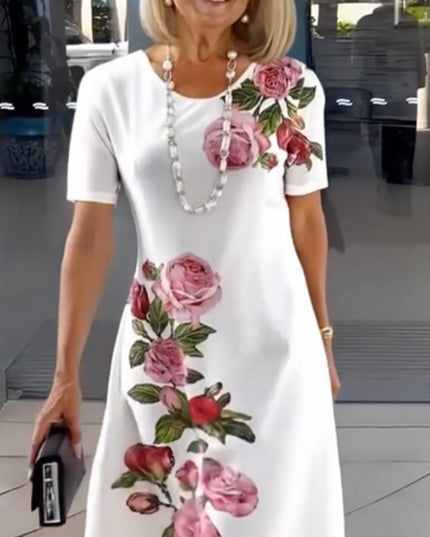 Ruby | Rose Graceful Dress