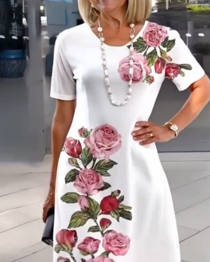 Ruby | Rose Graceful Dress