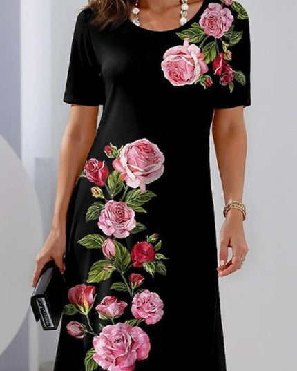 Ruby | Rose Graceful Dress