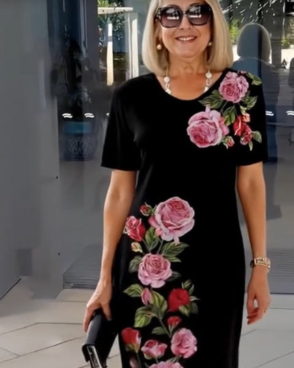Ruby | Rose Graceful Dress