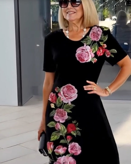 Ruby | Rose Graceful Dress